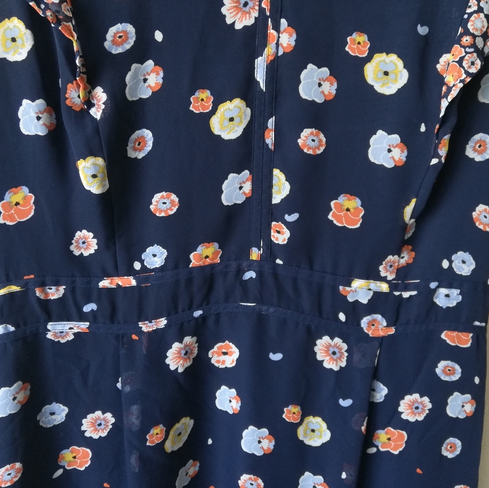 Maison Jules Size 10 Floral Dress - Picture 5 of 14